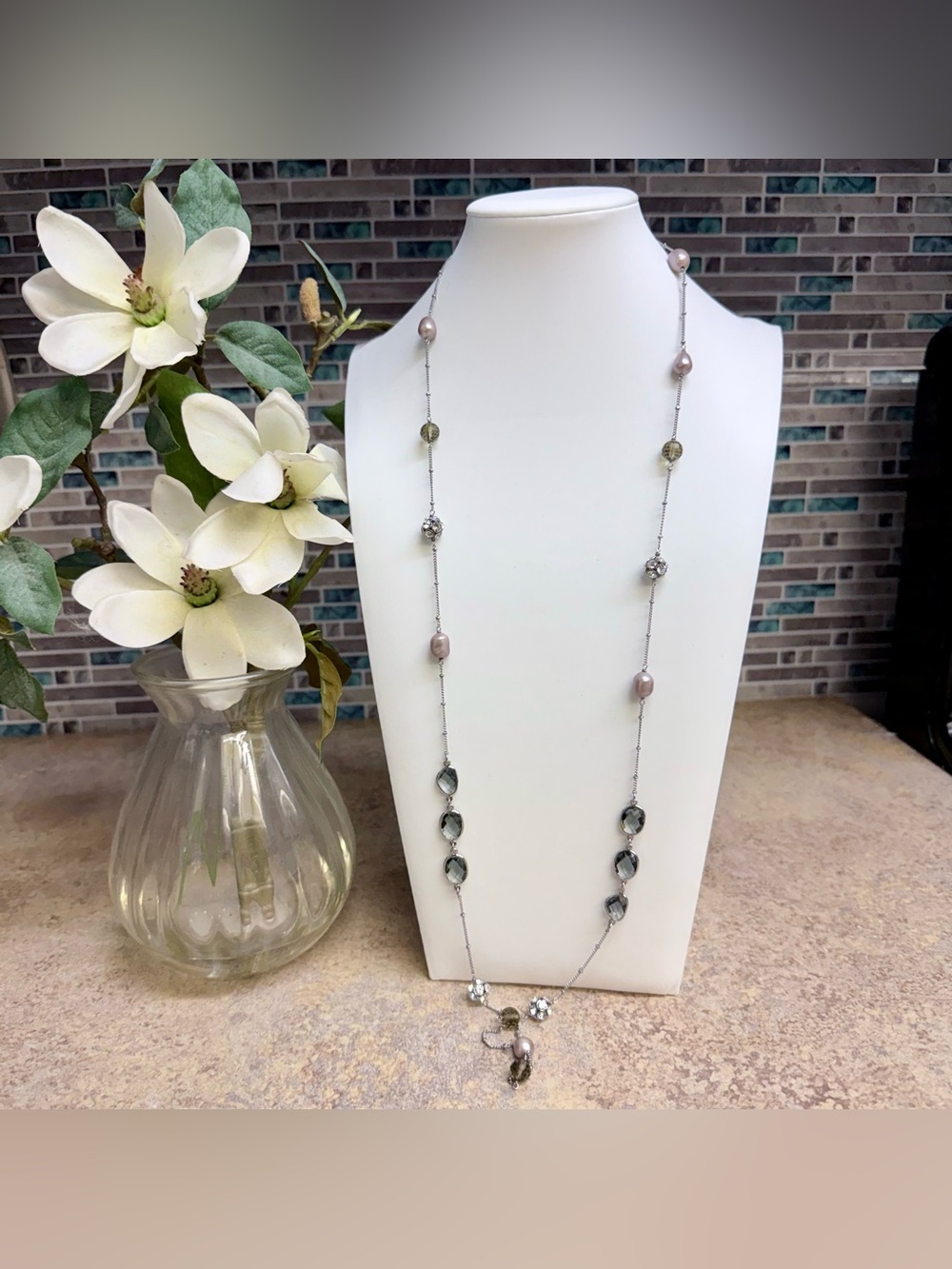 Stella & Dot Annabelle beaded necklace